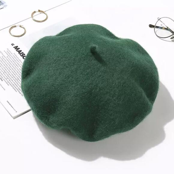New 100% pure wool women’s British style beret - Picture 3 of 13